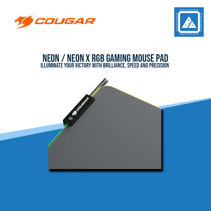 COUGAR NEON | NEON X RGB MOUSE PAD 350*300*4MM/800*300*4MM COUGAR NEON | NEON X RGB MOUSE PAD 350*300*4MM/800*300*4MM